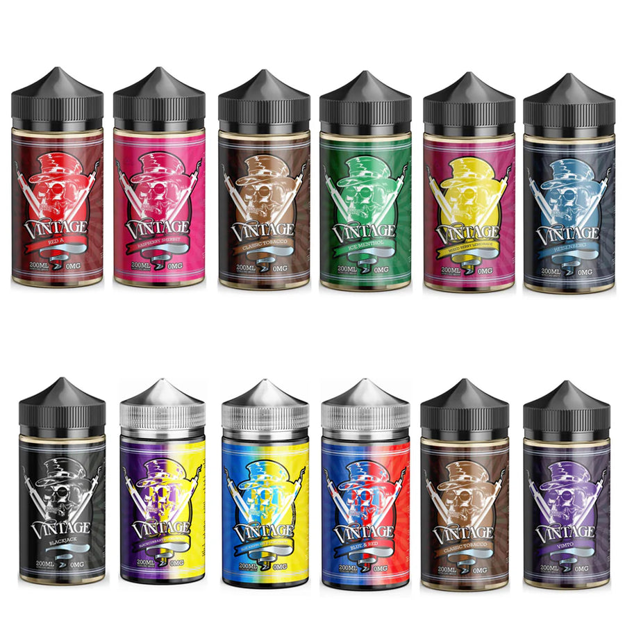 Vintage 200ml Shortfill E-Liquid e-liquid UK - VaperzHub