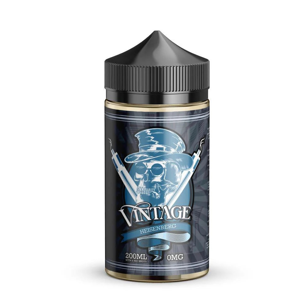 Vintage 200ml Heisenberg Shortfill E-Liquid