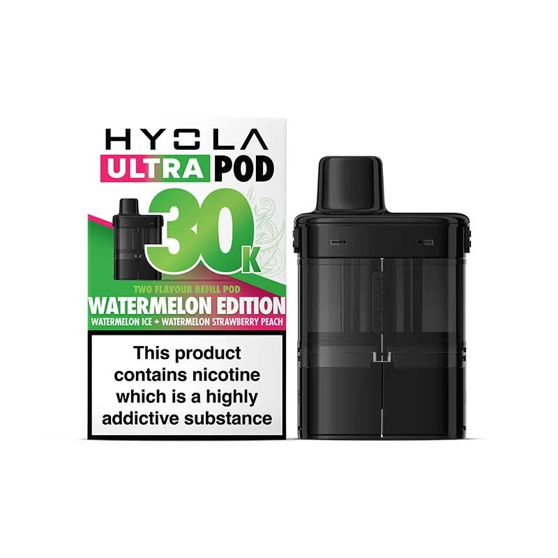 Hyola Ultra30K Prefilled Pods & Refill Tank 20mg (pack of 5)