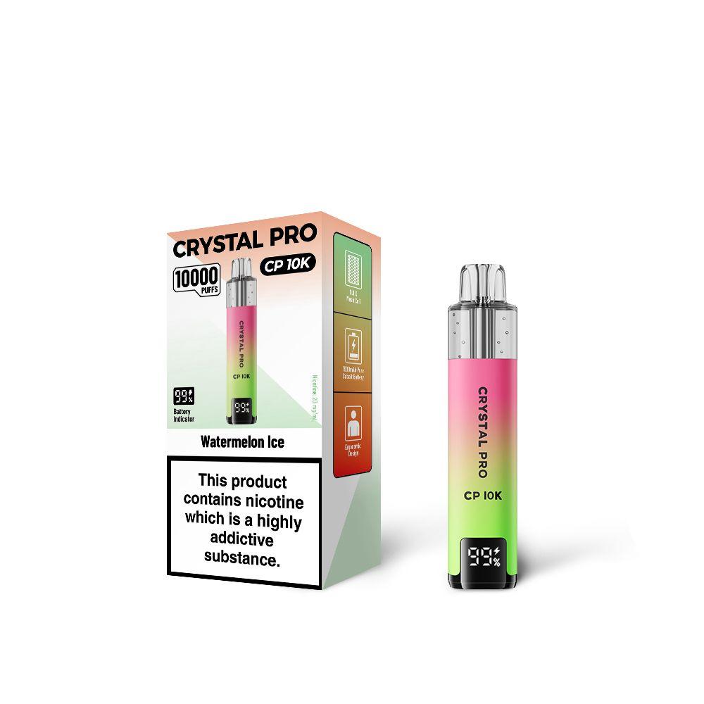Crystal Pro CP 10K Disposable Vape Kit 20MG(box of 5)