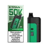 Titan X 50K Prefilled Pod Kit (Box of 5) TPD compliant pod kit buy online UK VaperzHub 1