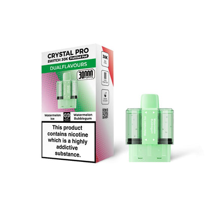 Crystal Pro Switch 30K Prefilled Replacement Pods(box of 5)