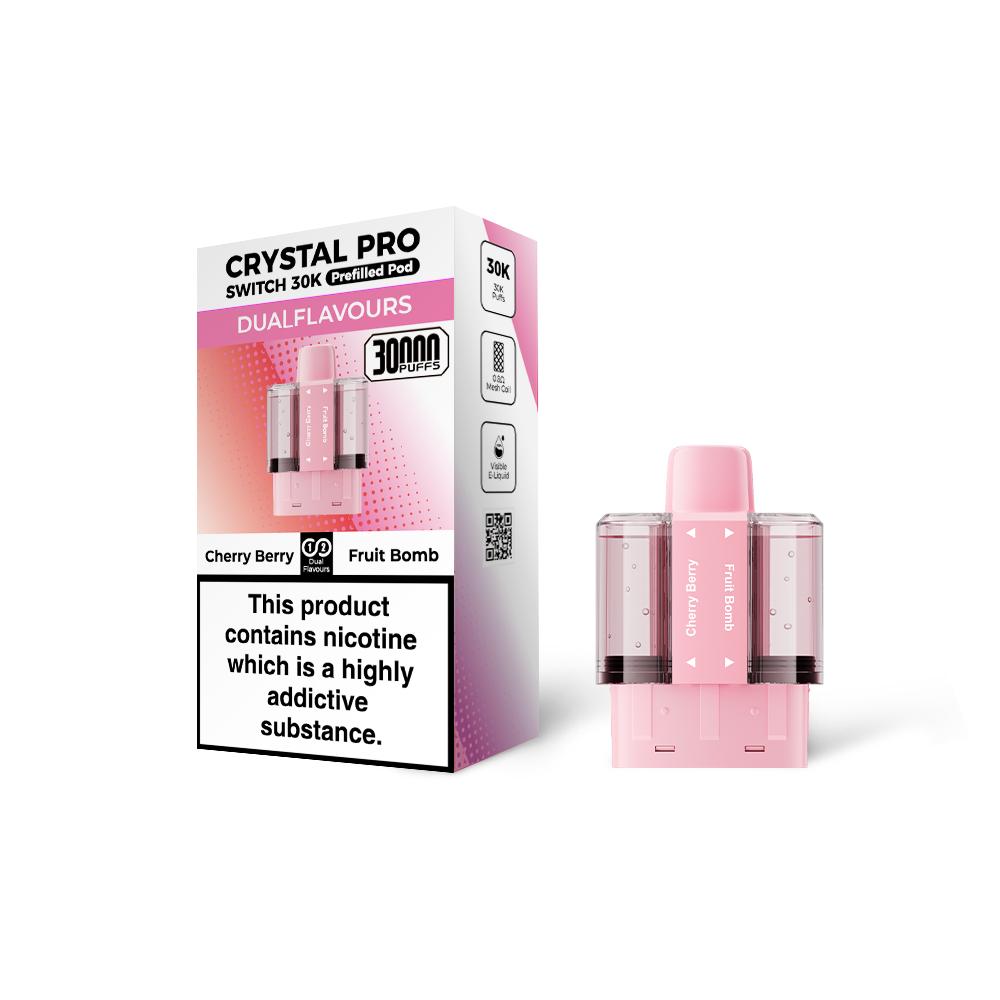 Crystal Pro Switch 30K Prefilled Replacement Pods(Box of 5)