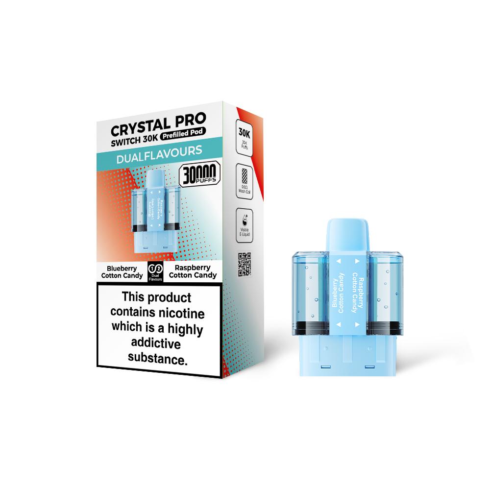 Crystal Pro Switch 30K Prefilled Replacement Pods(box of 5)