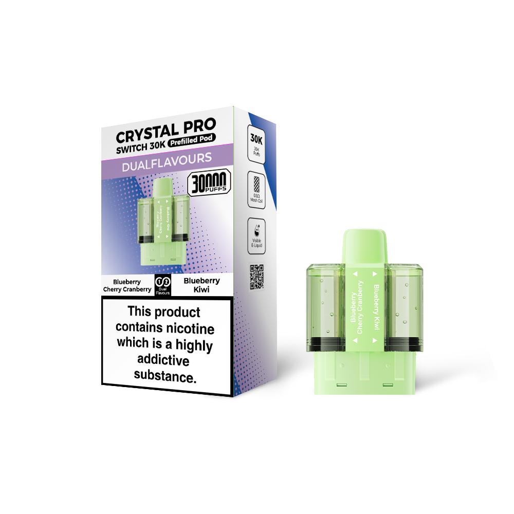 Crystal Pro Switch 30K Prefilled Replacement Pods(Box of 5)