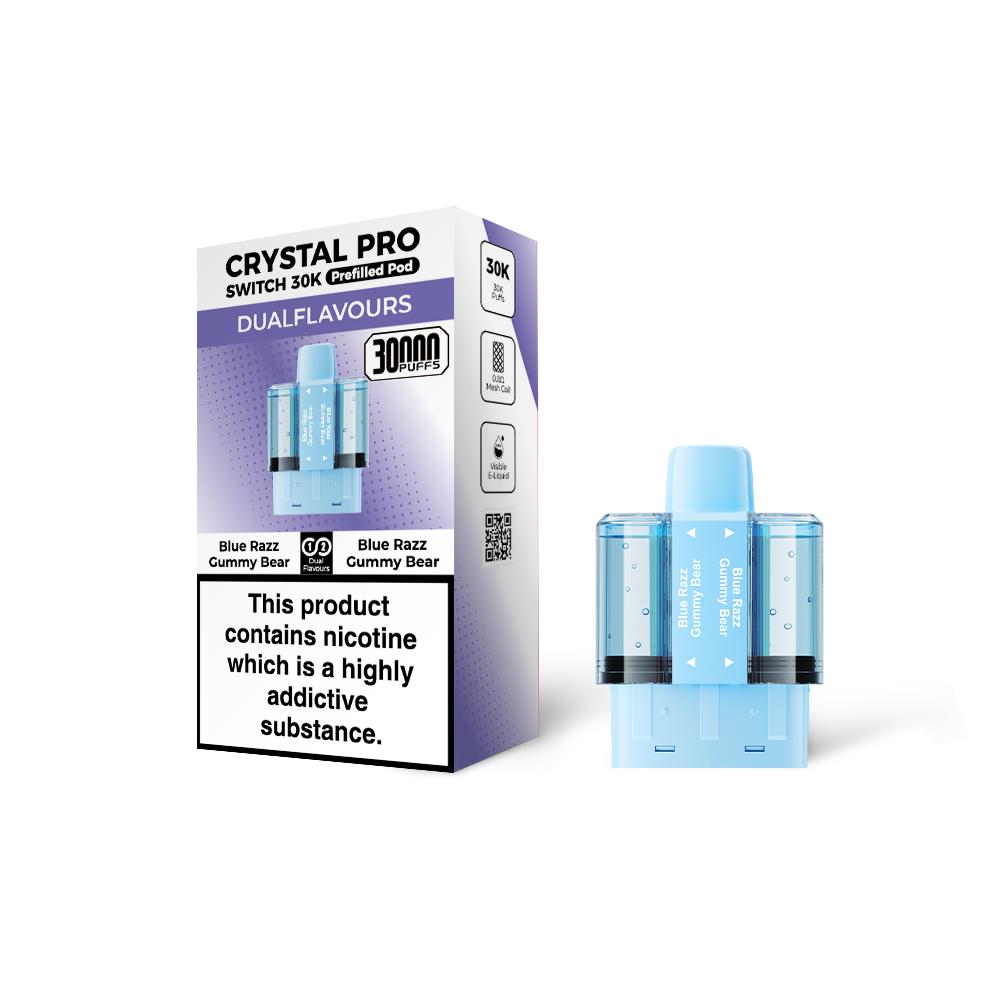 Crystal Pro Switch 30K Prefilled Replacement Pods(box of 5)