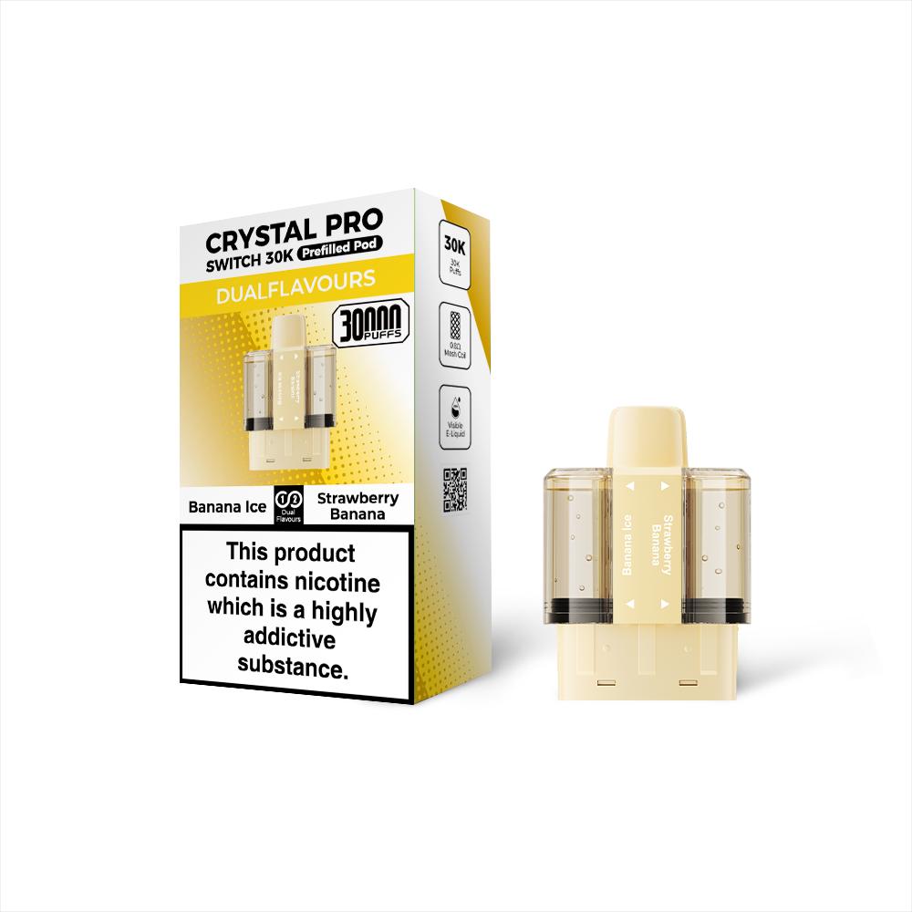 Crystal Pro Switch 30K Prefilled Replacement Pods(box of 5)