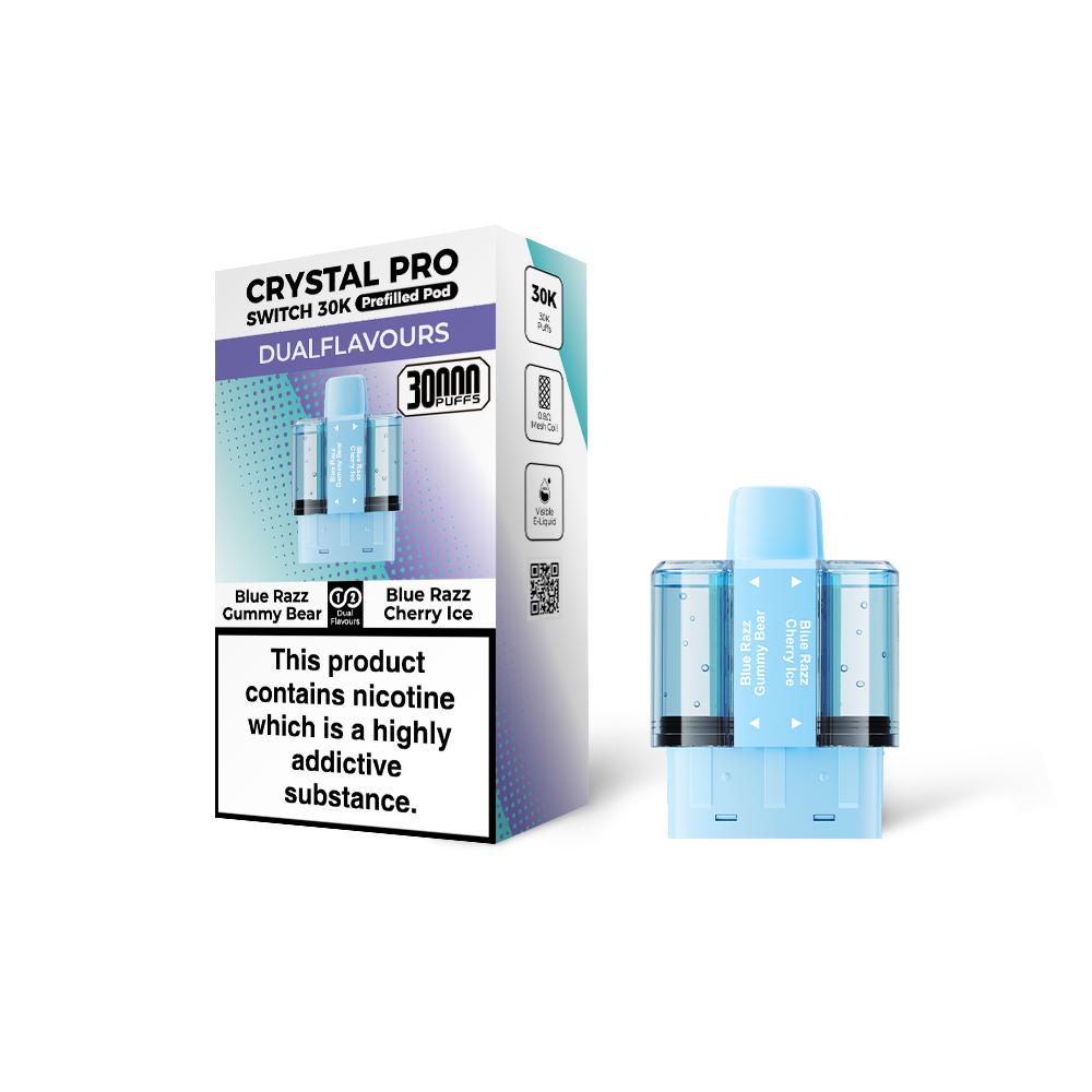 Crystal Pro Switch 30K Prefilled Replacement Pods(box of 5)