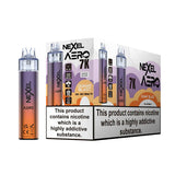 Nexel Aero 7K Vape Kit (Box of 5) TPD compliant disposable vape buy online UK VaperzHub 3