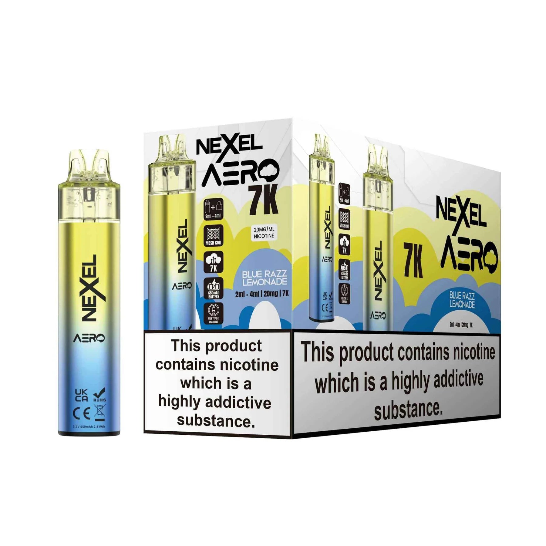 Nexel Aero 7K Vape Kit (Box of 5)