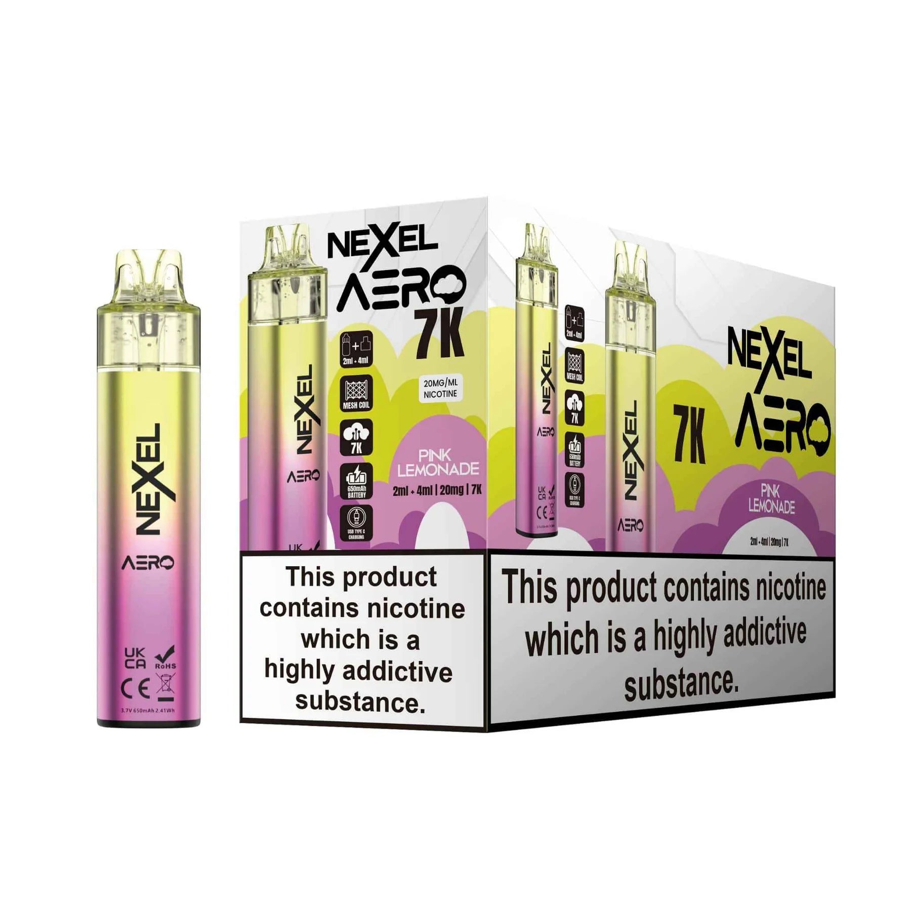 Nexel Aero 7K Vape Kit (Box of 5)