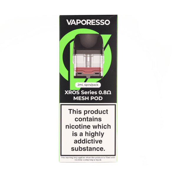 Vaporesso XROS Replacement Pod Pack Cartridges (Pack of 4)