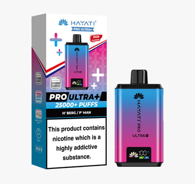 H'berg / P'man Hayati Pro Ultra Plus 25K Prefilled Pod Kit (box of 5)
