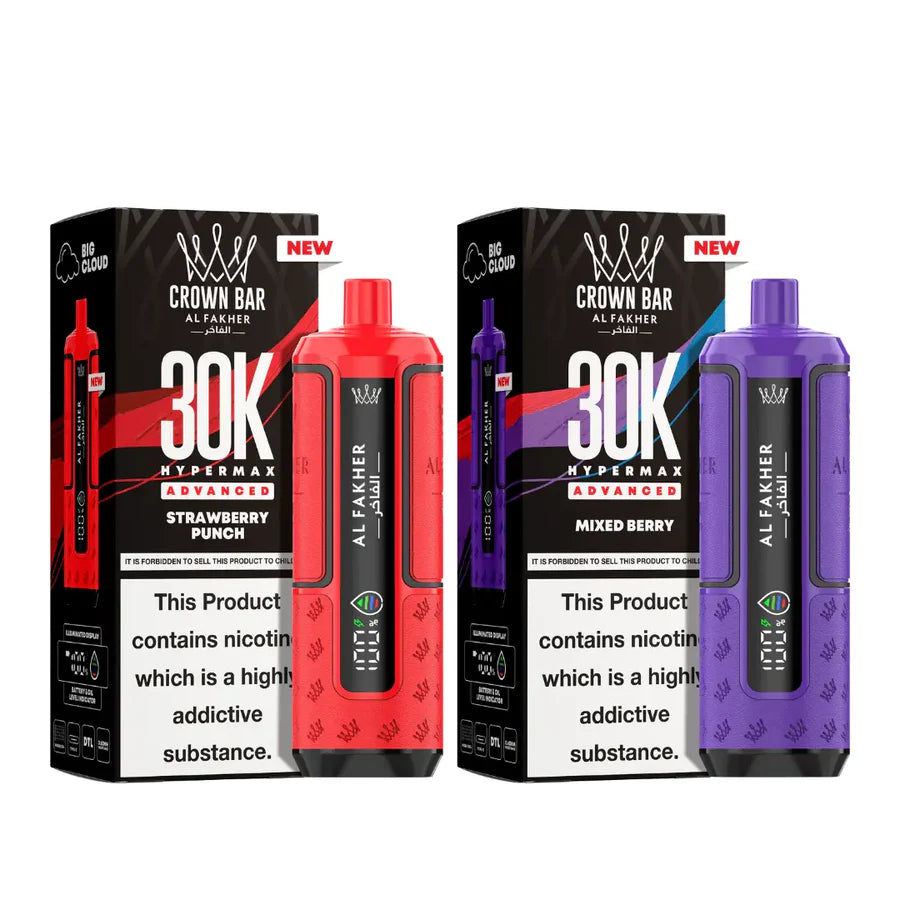Al Fakher 30K Hypermax Vape Kit (Box of 5)