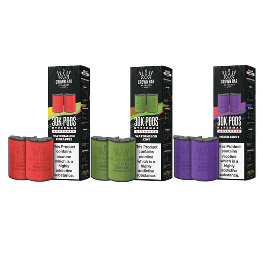 Al Fakher 30K Hypermax Refill Pods (Box of 5) vape pod UK - VaperzHub