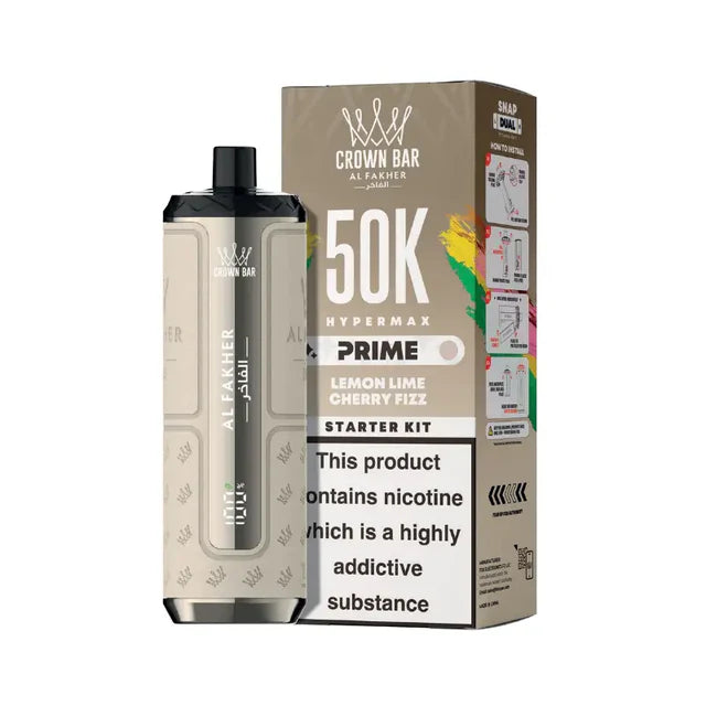 Al Fakher Hypermax Prime 50K Prefilled Pod Kit — Box of 5
