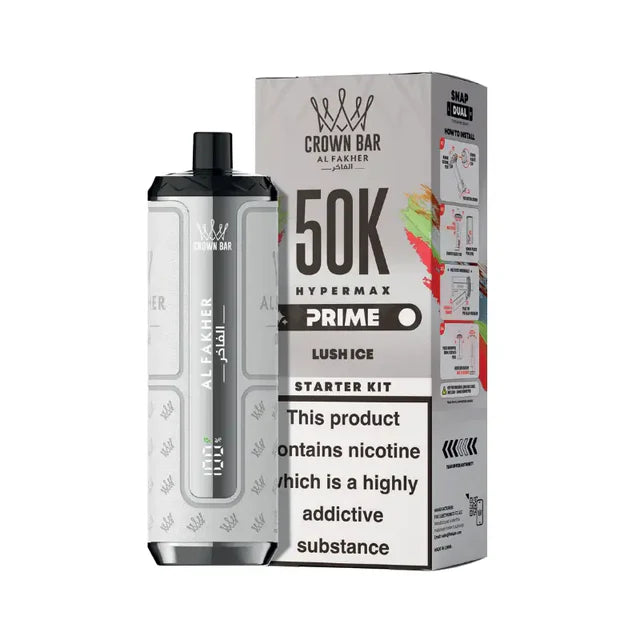 Al Fakher Hypermax Prime 50K Prefilled Pod Kit — Box of 5