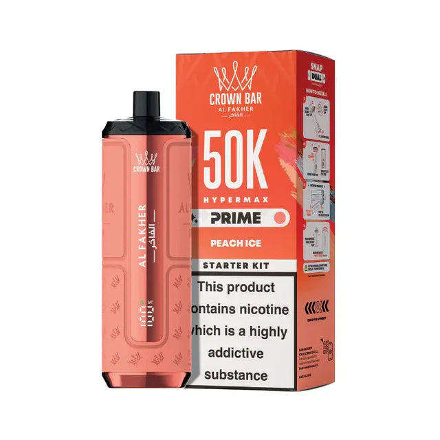 Al Fakher Hypermax Prime 50K Prefilled Pod Kit — Box of 5