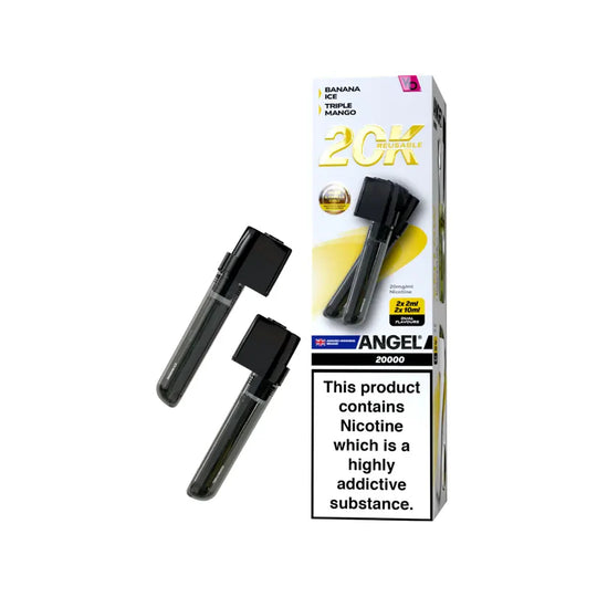 Buy Vapes Bars Angel 20k Prefilled Vape Pods (Box of 10) online UK fast delivery VaperzHub