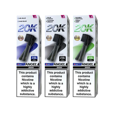 Vapes Bars Angel 20k Prefilled Vape Pods (Box of 10) disposable vape UK - VaperzHub