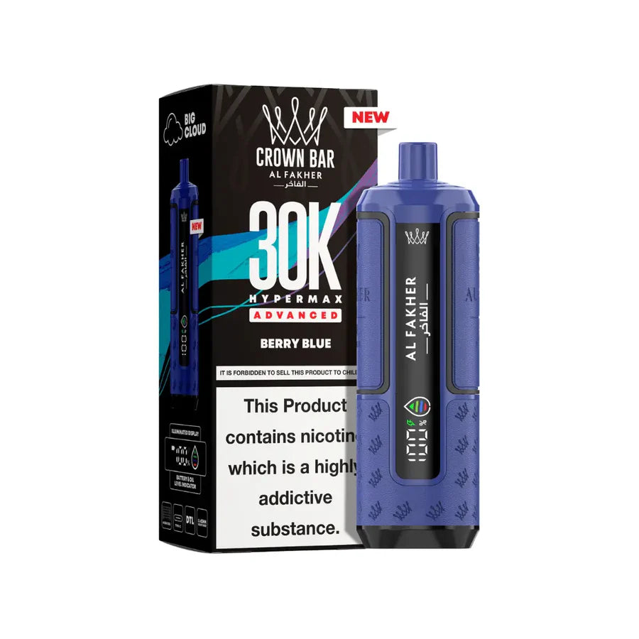 Al Fakher 30K Hypermax Vape Kit (Box of 5) TPD compliant disposable vape buy online UK VaperzHub 22