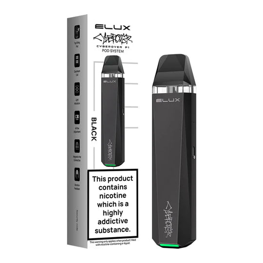 CYBEROVER P1 POD KIT by ELUX TPD compliant pod kit buy online UK VaperzHub 3