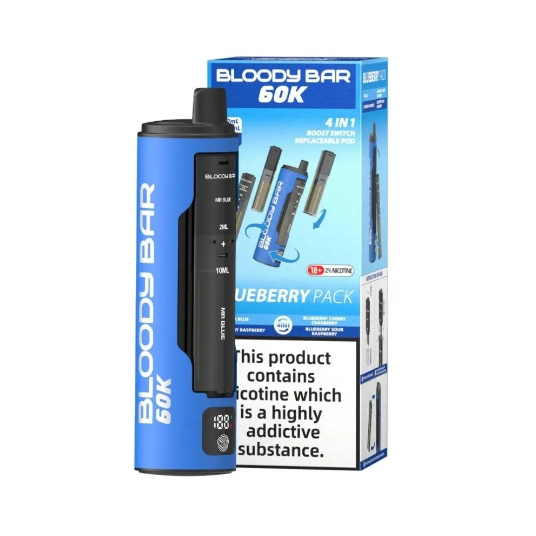  Bloody Bar 60K Prefilled Vape Kit (Box of 5)