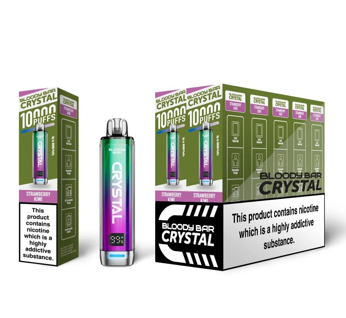 Bloody Bar Crystal 10k Disposable Vape - (BOX OF 10)