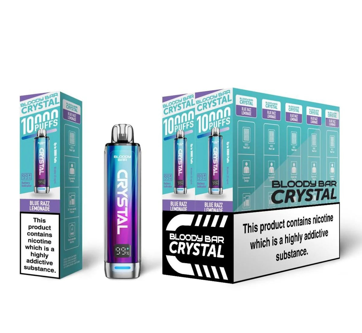 Bloody Bar Crystal 10k Disposable Vape - (BOX OF 10)