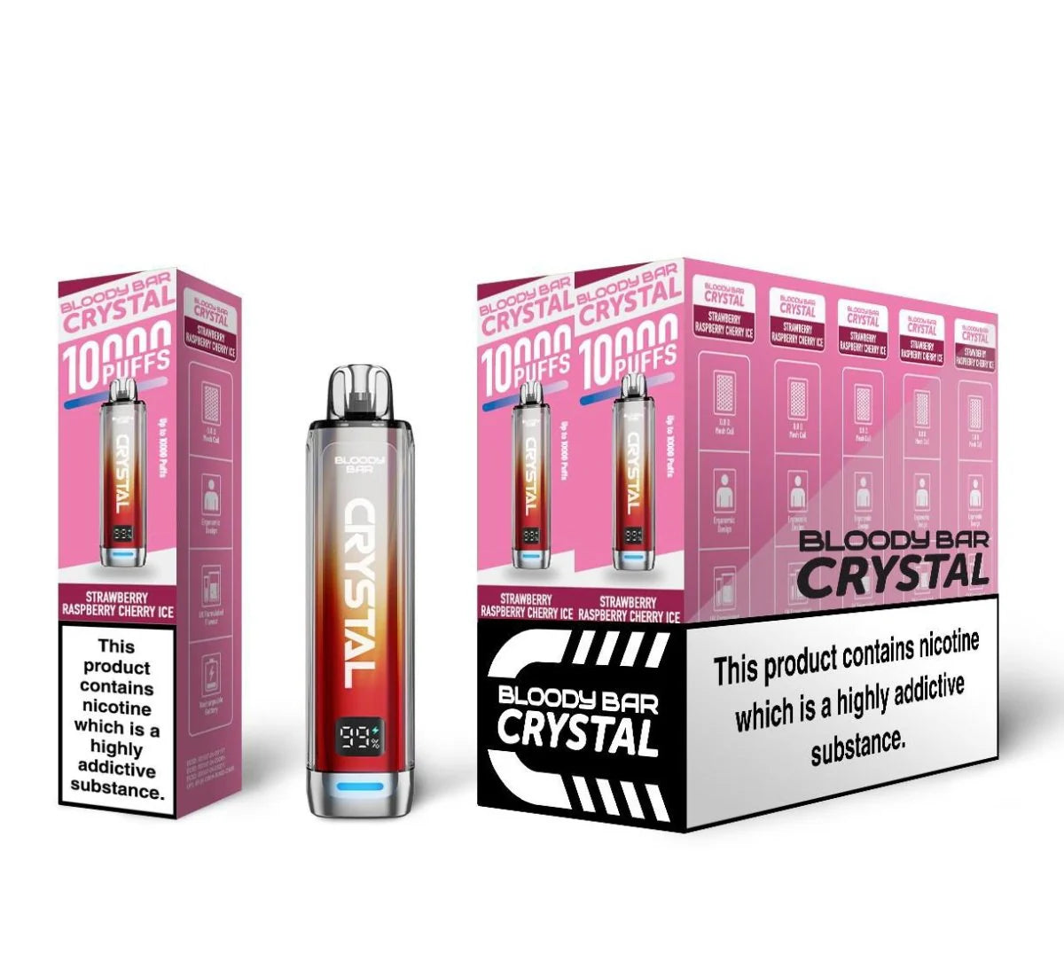 Bloody Bar Crystal 10k Disposable Vape - (BOX OF 10)