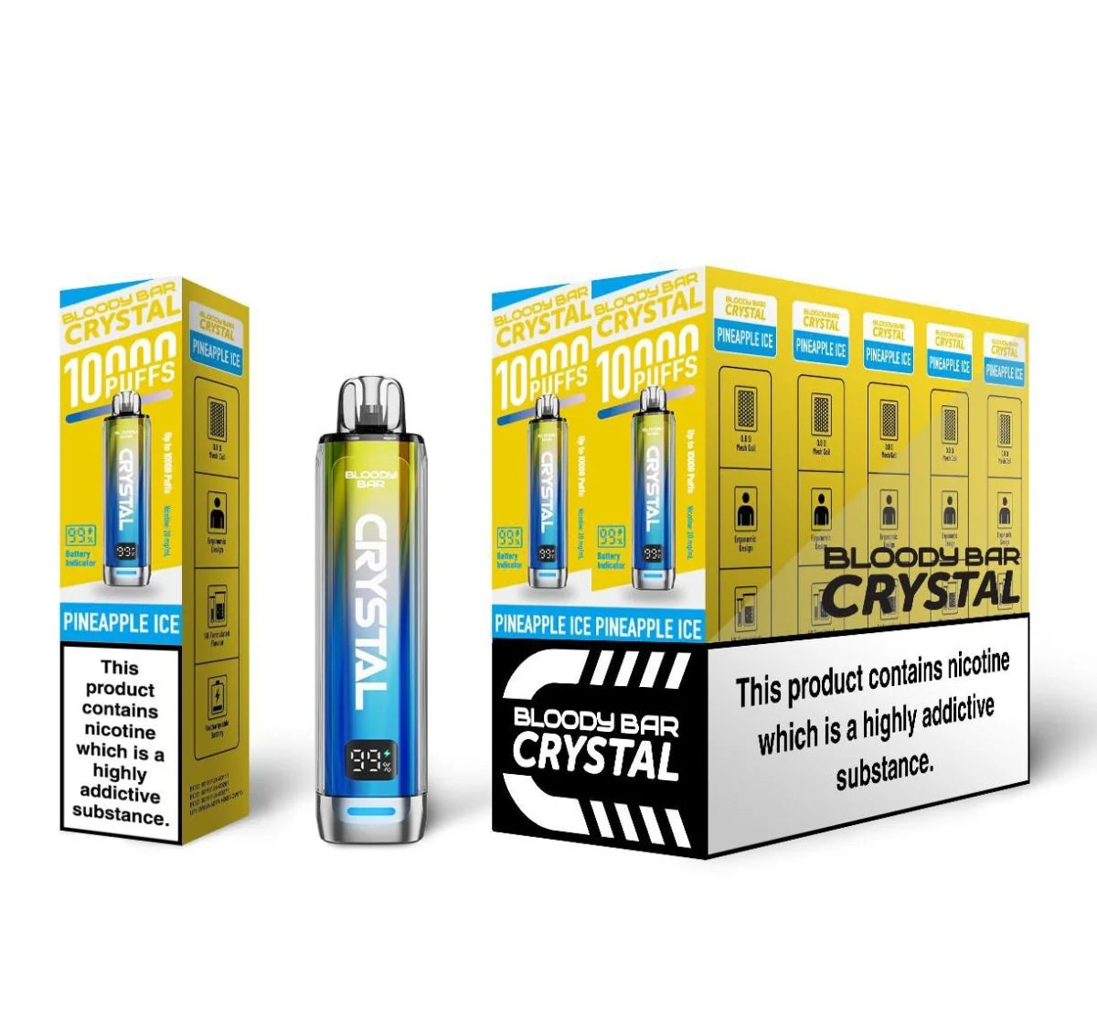 Bloody Bar Crystal 10k Disposable Vape - (BOX OF 10)