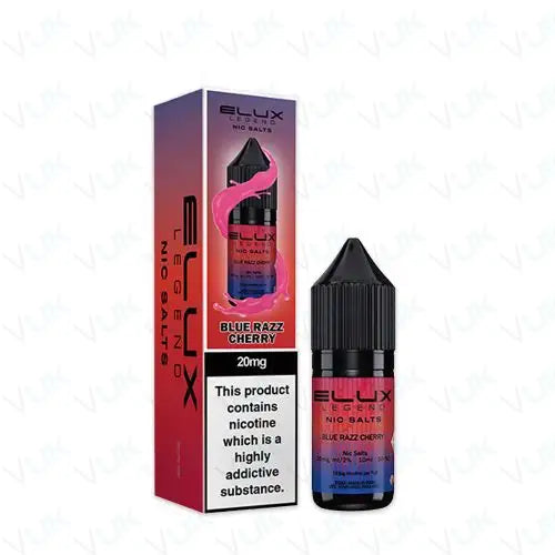 Elux Legend Nic Salt-Blue Razz Cherry(box of 10)