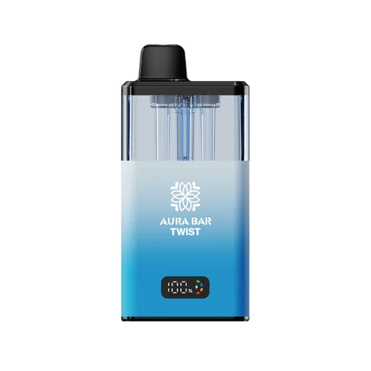 Crystal Prime  Aura Bar Twist 40K Vape Kit (Box of 5) disposable vape UK - VaperzHub