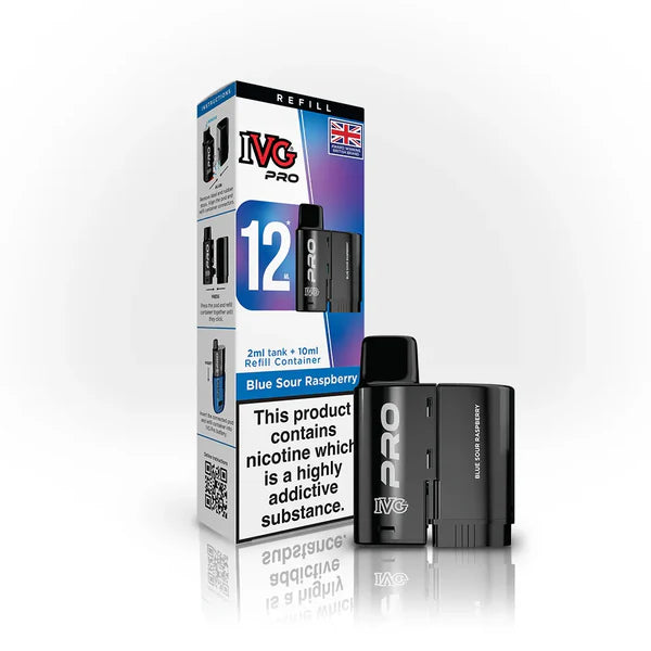 IVG Pro 12 Prefilled Pods, IVG Pro 12 Pods Box of 5, IVG Pro 12 Prefilled Pods Wholesale UK, IVG Pro 12 Flavours, IVG Pro 12 Refill Pods, IVG Pro 12 Compatible Devices, IVG Pro 12 Nicotine Strength