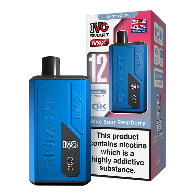 IVG Smart Max  10 K Puff Disposable Pod Kit (Box of 5)