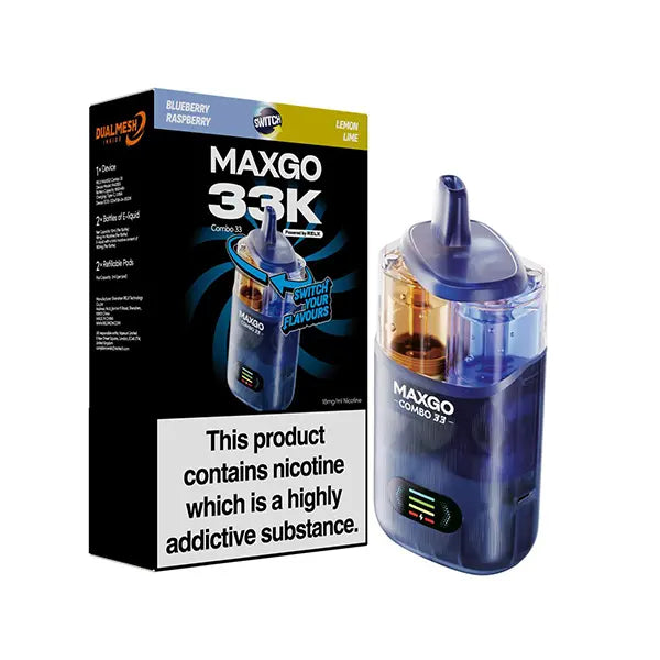RELX MAXGO Combo 33K Prefilled Vape Kit (Box of 3)