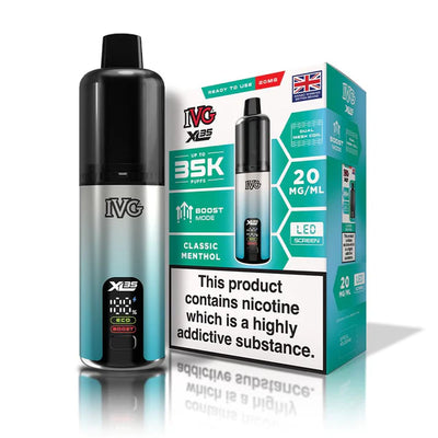 IVG XL 35K Vape Kit (Box of 5) disposable vape UK - VaperzHub