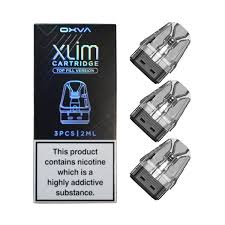Oxva Xlim V3 Replacement Cartridges (Pack of 3) vape pod UK - VaperzHub