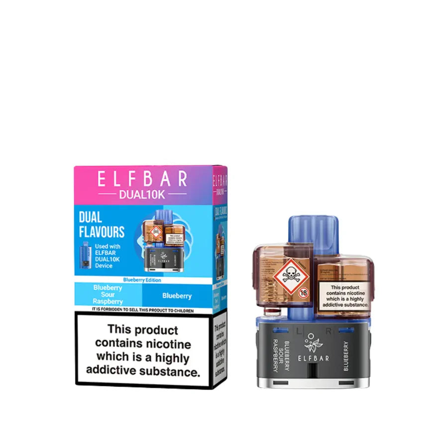 Elf Bar Dual 10k 4-in-1 Ultra 50 Refill Pods (box of 5)
