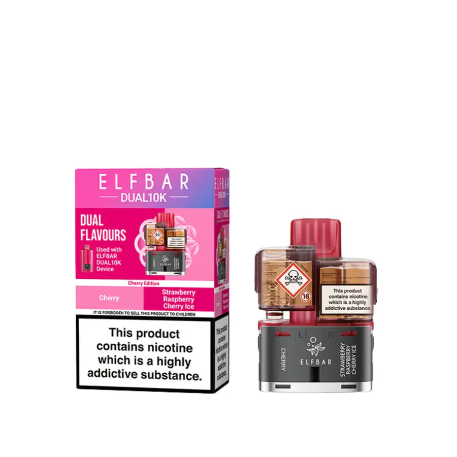 Elf Bar Dual 10k 4-in-1 Ultra 50 Refill Pods (box of 5)