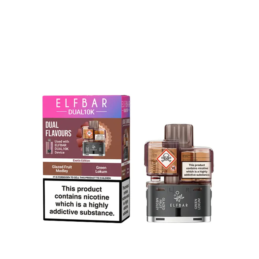 Elf Bar Dual 10k 4-in-1 Ultra 50 Refill Pods (box of 5)