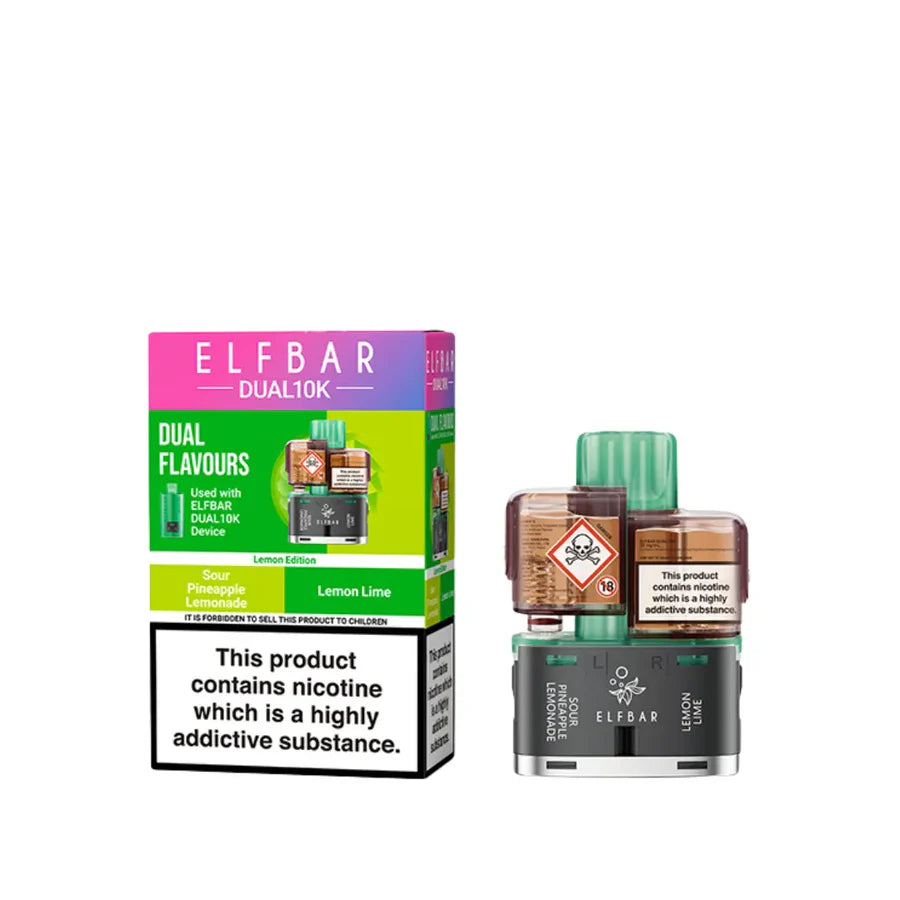 Elf Bar Dual 10k 4-in-1 Ultra 50 Refill Pods (box of 5)