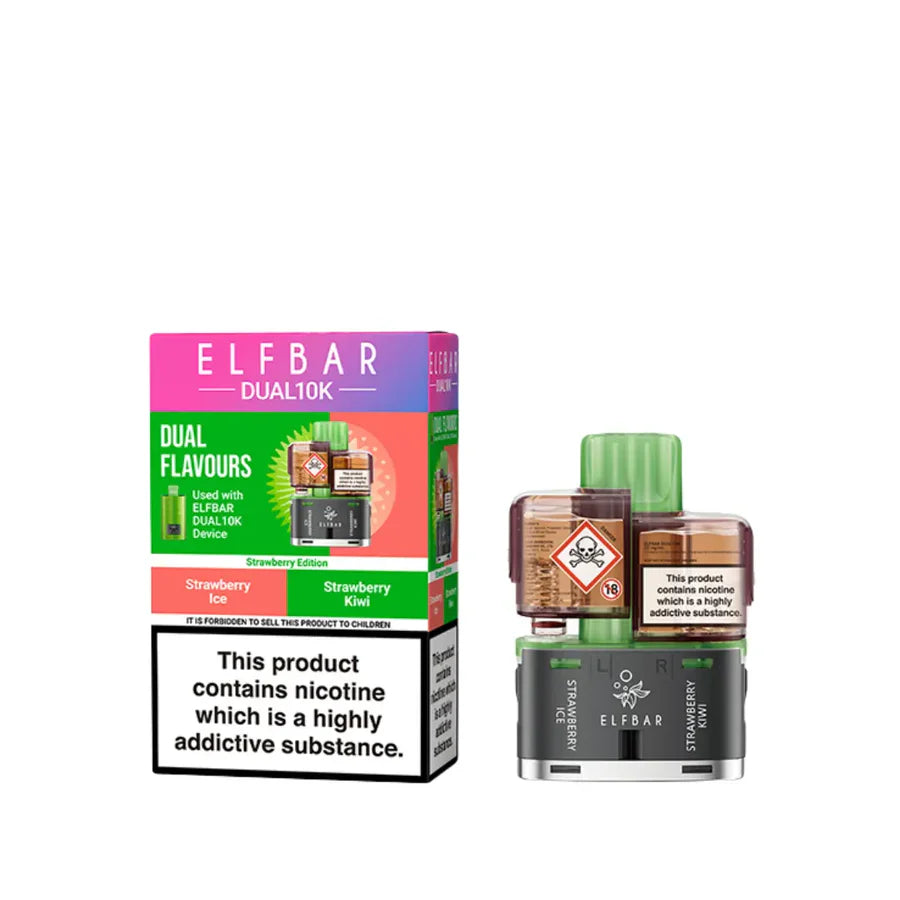 Elf Bar Dual 10k 4-in-1 Ultra 50 Refill Pods (box of 5)