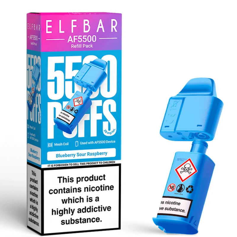Elf Bar AF5500 Prefilled Pod Refills (Box of 5)