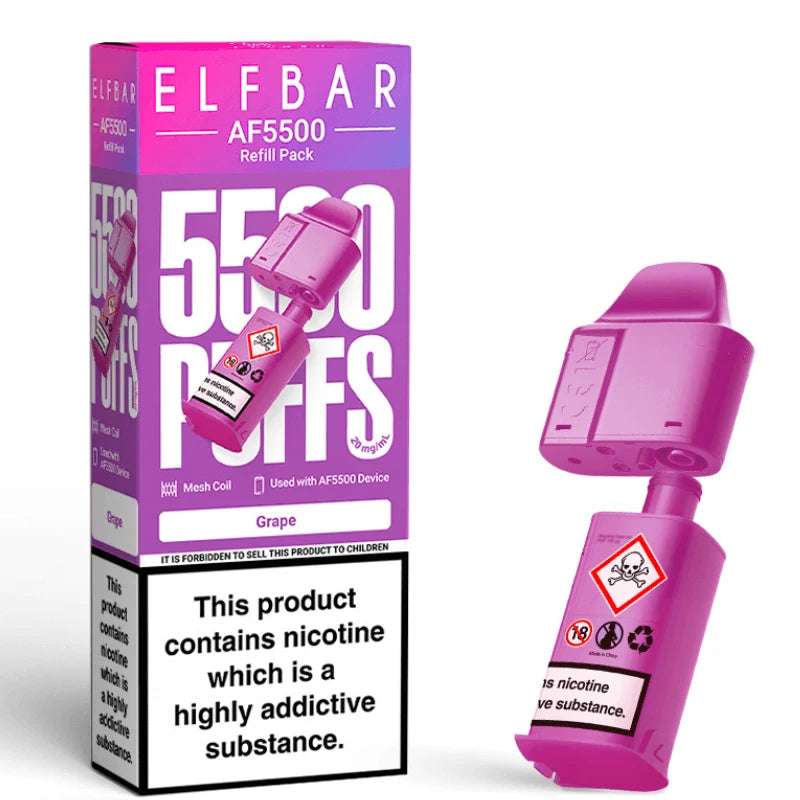 Elf Bar AF5500 Prefilled Pod Refills (Box of 5)