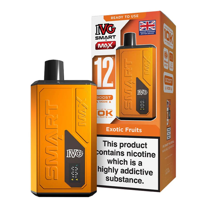 IVG Smart Max  10 K Puff Disposable Pod Kit (Box of 5)