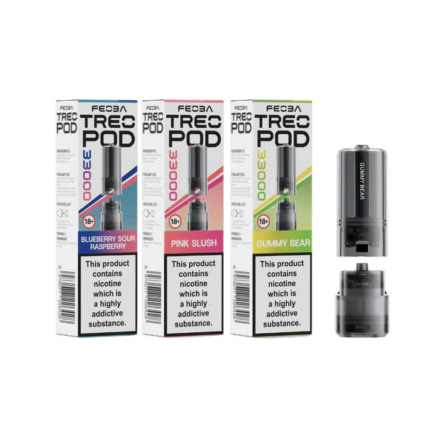 Feoba Treo 33k Replacement Pods (Box of 5)