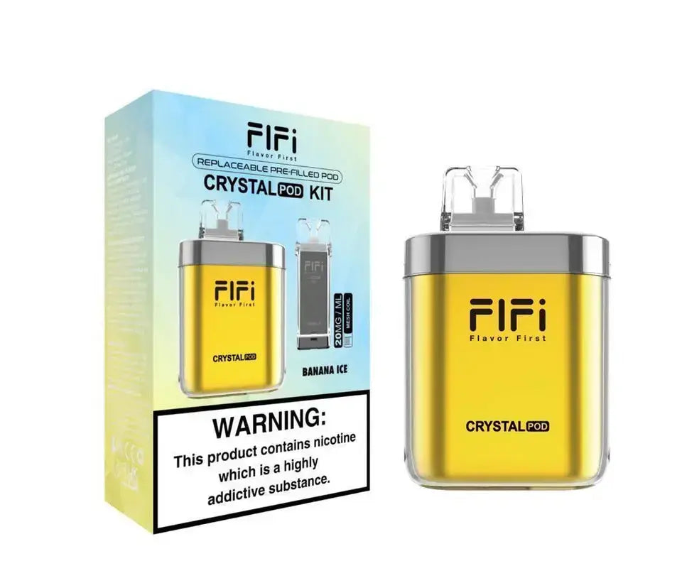 Flfi Crystal 3000 Prefilled Pod Vape Kit (Box of 10)