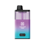 Crystal Prime  Aura Bar Twist 40K Vape Kit (Box of 5) TPD compliant disposable vape buy online UK VaperzHub