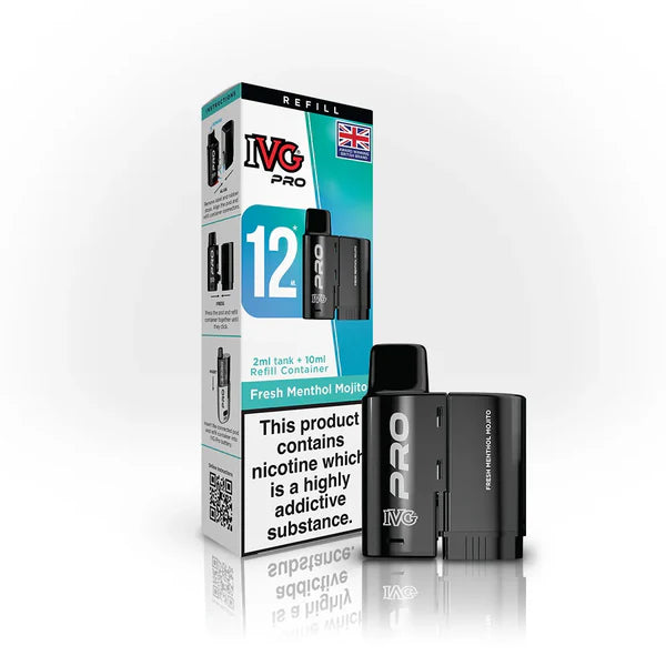 IVG Pro 12 Prefilled Pods, IVG Pro 12 Pods Box of 5, IVG Pro 12 Prefilled Pods Wholesale UK, IVG Pro 12 Flavours, IVG Pro 12 Refill Pods, IVG Pro 12 Compatible Devices, IVG Pro 12 Nicotine Strength